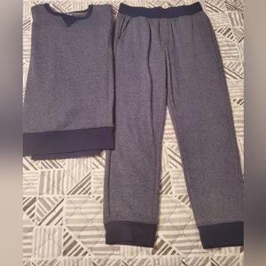 Athletic Works Blue Youth Fleece Sweatsuit